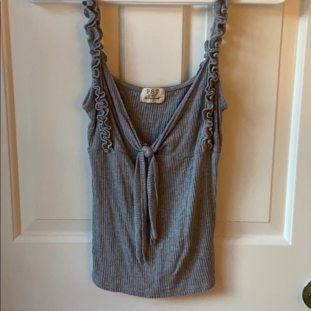 Grey tank top